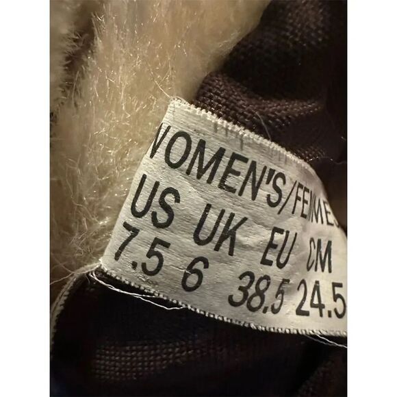 The North Face Womens Snow Boots Brown Mid-Calf Insulated Size 7.5 - Picture 5 of 6